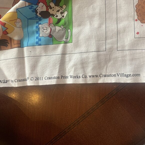 VIP Cranston 2011 Fabric Panel - “The Little Book of Table Manners” - New Quilt - Picture 4 of 4